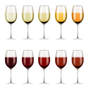 Análisis visual de vino